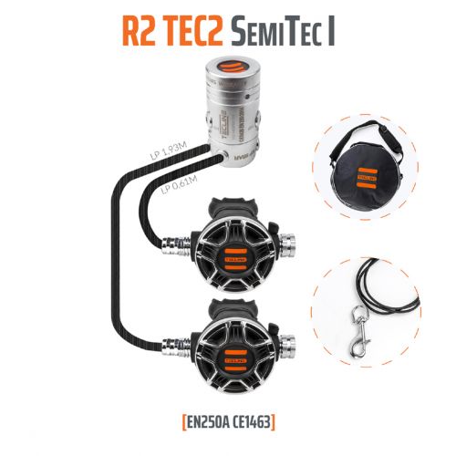 Tecline automat oddechowy R2 Tec2 zestaw SemiTec I (T15510)