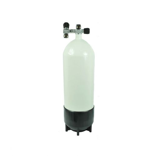 Eurocylinder butla stalowa 15 l 232 bar podwójny zawór (20017-3)