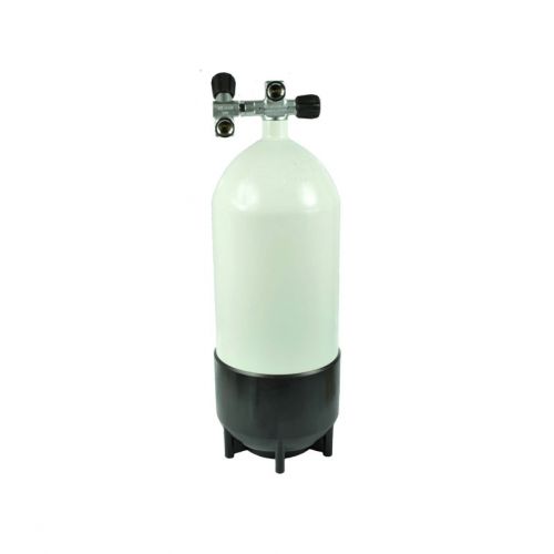 Eurocylinder butla stalowa 12 l 232 bar podwójny zawór (20012-3)