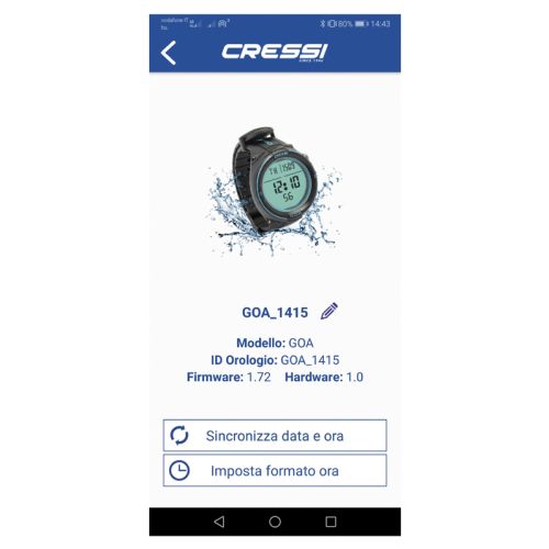 Cressi Bluetooth Interface Watches Cartesio/Neon/Goa/Nepto/King (KS822001)