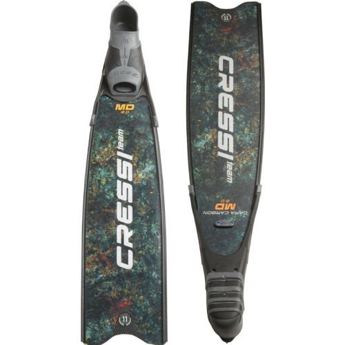 Cressi płetwy Gara Turbo Carbon Green Camo MD (BH167536)