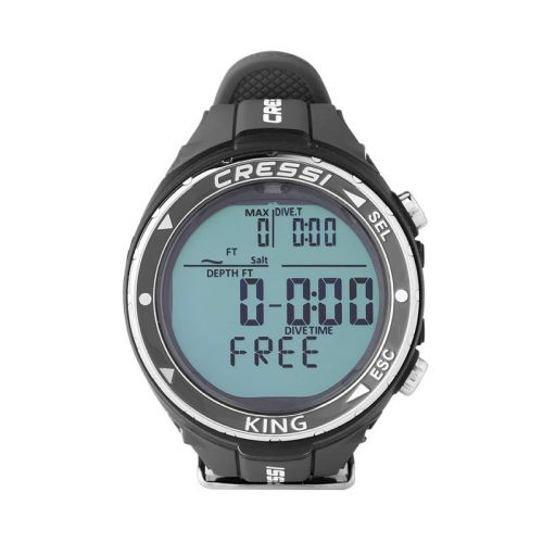 Cressi King - komputer do freedivingu ()