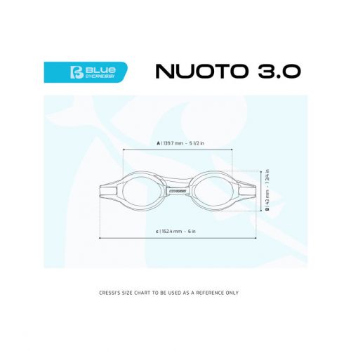 Cressi okularki Nuoto 3.0 (ZDE241050)