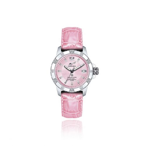 Chris Benz Diamond Diver Pink Pearl Harbour CB-DD200-R-LBR ()