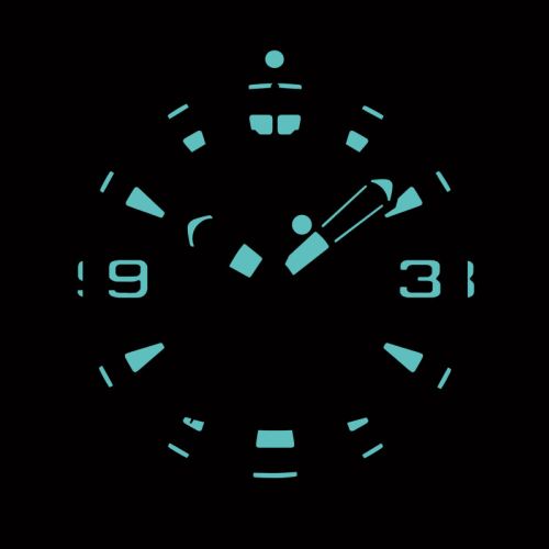 Chris Benz Depthmeter Digital 200M Rescue Diver CB-D200X-RS-MB ()