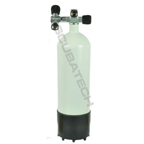 Eurocylinder butla stalowa 5 l 232 bar podwójny zawór (20006-3)