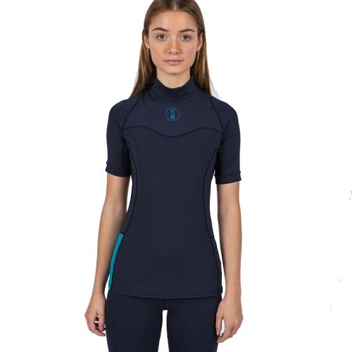 Fourth Element Rashguard Hydro-T Short Sleeve Midnight Navy damski ()