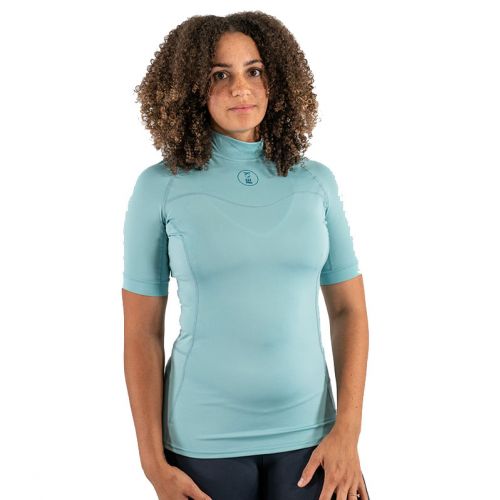 Fourth Element Rashguard Hydro-T Short Sleeve Pastel Turquoise damska ()