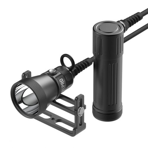 Divepro latarka z kanistrem 4200 lumenów sidemount ()