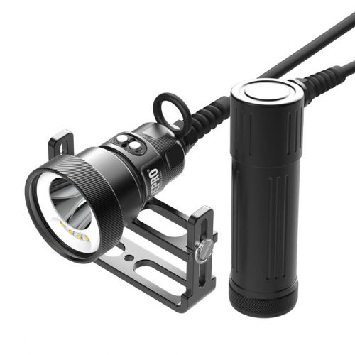 Divepro latarka z kanistrem 6500 lumenów sidemount ()
