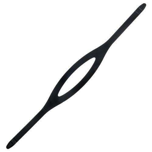 Tecline pasek silikonowy do maski 16 mm czarny (T05111-01)